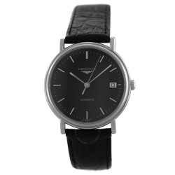Pre-owned Longines Presence Automatic Black Dial Men's Watch L4.821.4.52.2