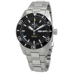 Engineer Master II Skindiver Heritage Automatic Black Dial Men's Watch DM3308A-SC-BK