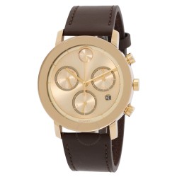 Bold Evolution Chronograph Quartz Gold Dial Men's Watch 3600757