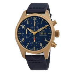 Pilots Chronograph Automatic Blue Dial Men's Watch IW388109