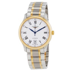 Master Silver Dial Gold - Silver Stainless Steel Band Automatic Men's Watch L26285117