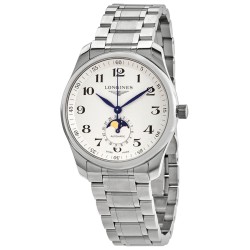 Master Automatic Moonphase Silver Dial Men's Watch L29094786