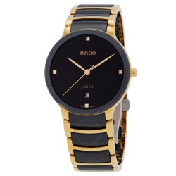 Centrix Diamonds Quartz Black Dial Unisex Watch R30022712
