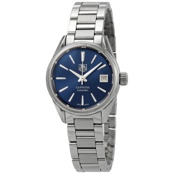 Carrera Calibre 9 Automatic Blue Dial Ladies Watch WAR2419.BA0776