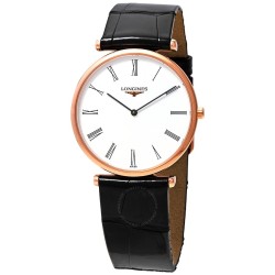 La Grande Classique White Dial Ladies Leather Watch L4.709.1.21.2