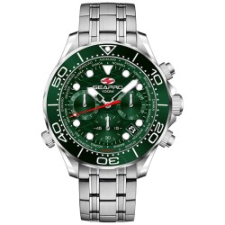 Mondial Timer Chronograph Quartz Green Dial Men's Watch SP0155