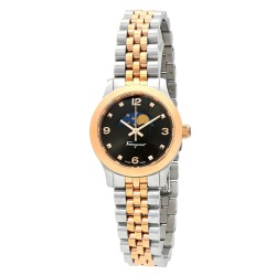 Duo Moonphase Quartz Brown Dial Ladies Watch SFMN00622