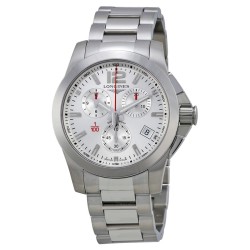 Sport Conquest Silver Dial Men's Watch L37004766