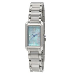 L Bianca Eco-Drive Mother of Pearl Dial Ladies Watch EW5620-55N