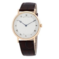 Classique 18kt Rose Gold Silver-tone Dial Men's Watch 5157BR/11/9V6