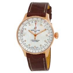 Navitimer 36mm Automatic Mother of Pearl Diamond Ladies Watch R17327211A1P1