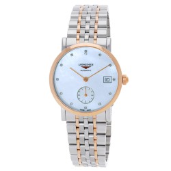 Elegant Automatic Diamond White Dial Ladies Watch L4.312.5.87.7