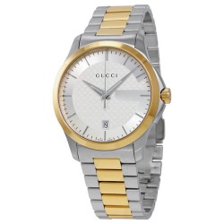 G-Timeless Silver Dial Unisex Watch YA126450