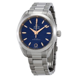 Seamaster Aqua Terra Co-Axial Master Chronomter Automatic Blue Dial Ladies Watch 220.10.34.20.03.001
