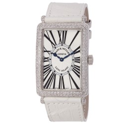Long Island Quartz Diamond Silver Dial Ladies Watch 1002 QZ D OG