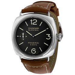 Pre-owned Panerai Radiomir Hand Wind Black Dial Men's Watch PAM00609