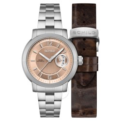 Heinrich Minimal Automatic Champagne Dial Men's Watch SC-1015-33