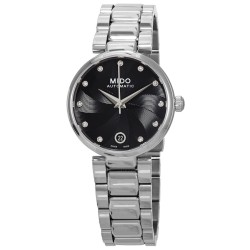 Baroncelli Donna Automatic Diamond Black Dial Ladies Watch M022.207.11.056.10