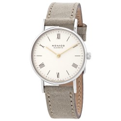 Ludwig 33 Duo Alpha.2 White Dial Watch 240