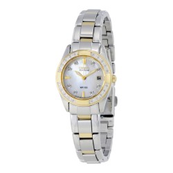 Regent Eco-Drive Mother of Pearl Dial Ladies Watch EW1824-57D
