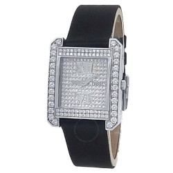 Pre-owned Piaget Pave Diamond Quartz Ladies Watch P10101