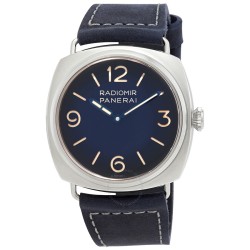 Radiomir Tre Giorni Hand Wind Blue Dial Men's Watch PAM01335
