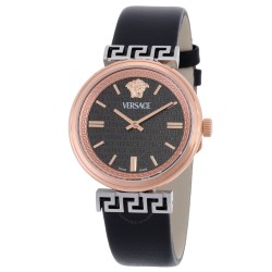 Mythos Quartz Black Dial Ladies Watch VETCA0224
