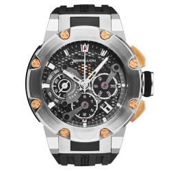 Predator Chronograph Automatic Black Dial Men's Watch RB.PR.CH.TI.5N