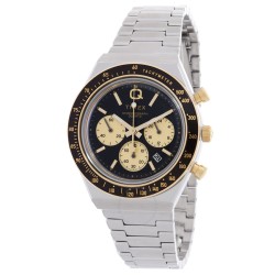 Q Timex Chronograph Quartz Black Dial Men's Watch TW2W64200