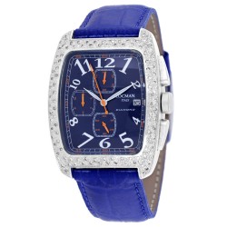 Classic Chronograph Quartz Blue Dial Ladies Watch 487BL2D/BL