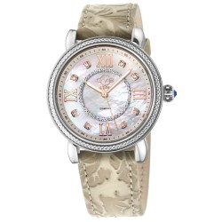 Marsala Diamond Mother of Pearl Dial Ladies Watch 9860