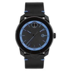 Bold Quartz Black Dial Men's Watch 3601111