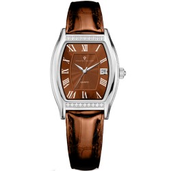 Gemma Quartz Brown Dial Ladies Watch CV2444