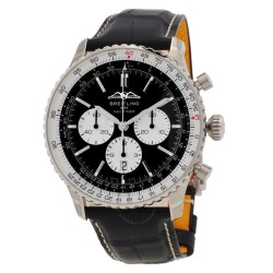 Navitimer B01 Chronograph Automatic Black Dial Men's Watch AB0137211B1P1