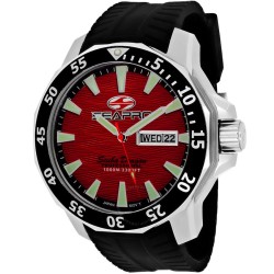 Scuba Dragon Diver Limited Edition 1000 Meters Quartz Red Dial Men's Watch SP8317