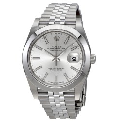 Datejust Silver Dial Automatic Men's Jubilee Watch 126300SSJ