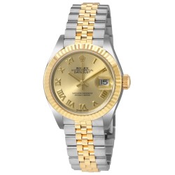 Pre-owned Rolex Lady Datejust Champagne Dial Ladies Watch 279173CRJ