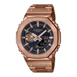 G-Shock Alarm World Time Analog-Digital Black Dial Men's Watch GM-B2100GD-5ADR