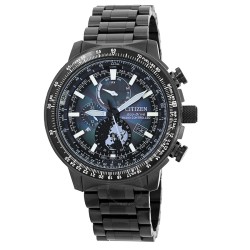 Promaster World Time Blue Dial Men's Watch BY3005-56E