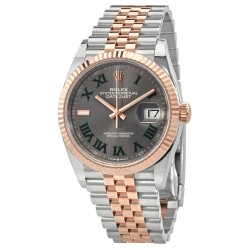 Datejust 36 Automatic Chronometer Grey Dial Watch 126231GYRJ