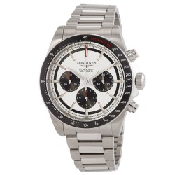 Conquest Chronograph Automatic Silver Dial Men's Watch L3.835.4.72.6