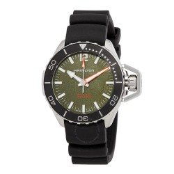 Khaki Navy Frogman Automatic Green Dial Men's Watch H77455360