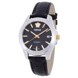 Greca Classic Automatic Black Dial Ladies Watch VESCA0124