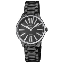 Siena Quartz Black Dial Ladies Watch 11724