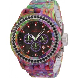 Subaqua Chronograph GMT Quartz Crystal Black Dial Men's Watch 35433