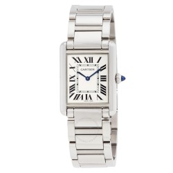 Tank Must Quartz Silver Dial Men's Watch WSTA0052