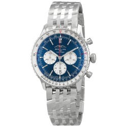 Navitimer B01 Chronograph Automatic Blue Dial Men's Watch AB0137211C1A1