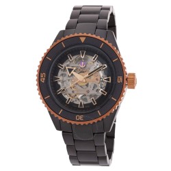 Captain Cook Skeleton Automatic Black Dial Men's Watch R32192152