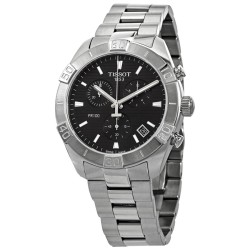 PR 100 Chronograph Quartz Black Dial Men's Watch T101.617.11.051.00