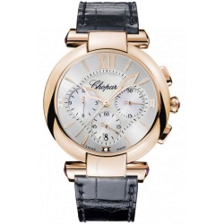 Imperiale Chronograph Mother of Pearl Dial Brown Leather Men's Watch 384211-5001